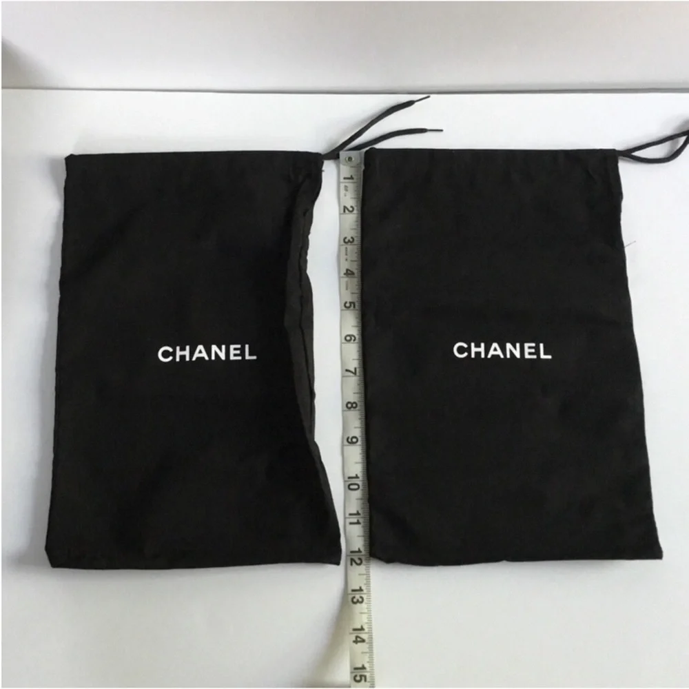 CHANEL EMPTY BOX NO SHOES 2/NEW DUST BAGS SOME TISSUE LABEL SIZE 38.5